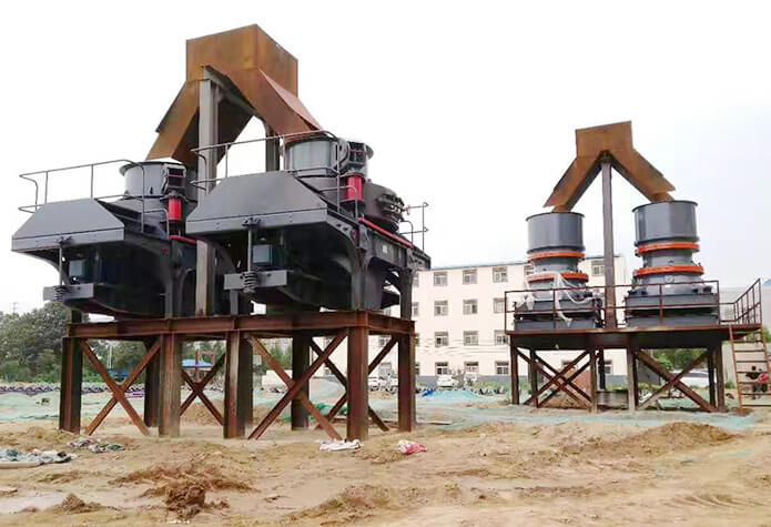 Сибирь 500 т/ч конусная дробилка производственная линия